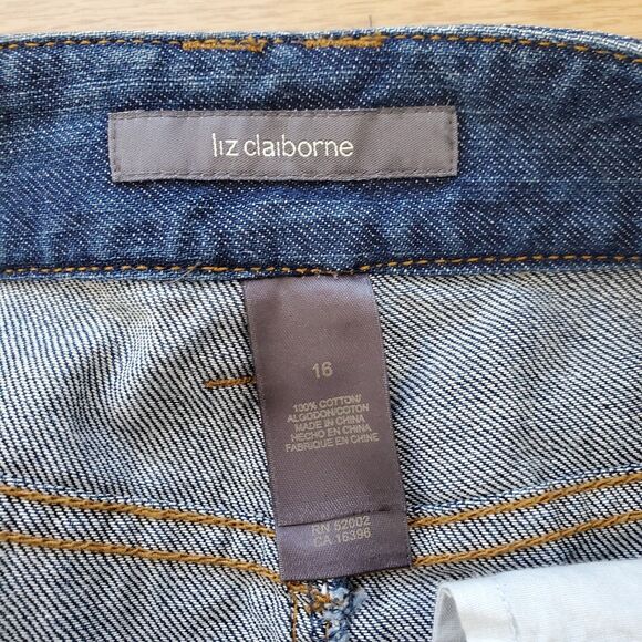 Vintage Y2K Liz Claiborne Plus Size Denim Maxi Skirt - Picture 8 of 8